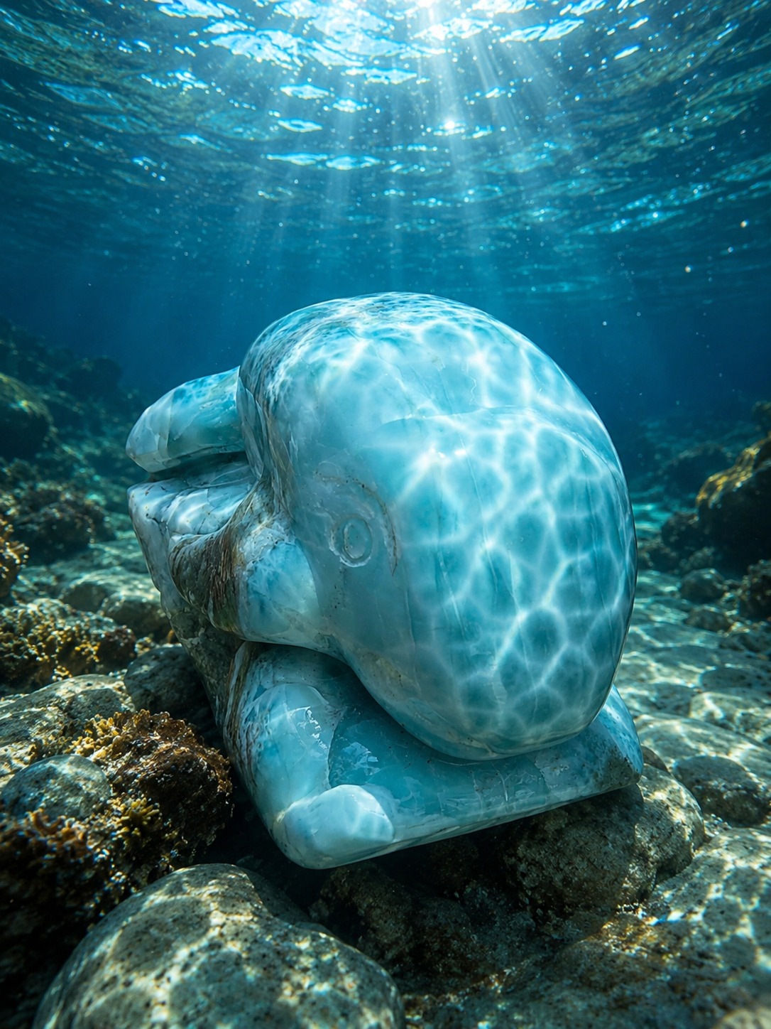 Larimar pod hladinou Karibského moře